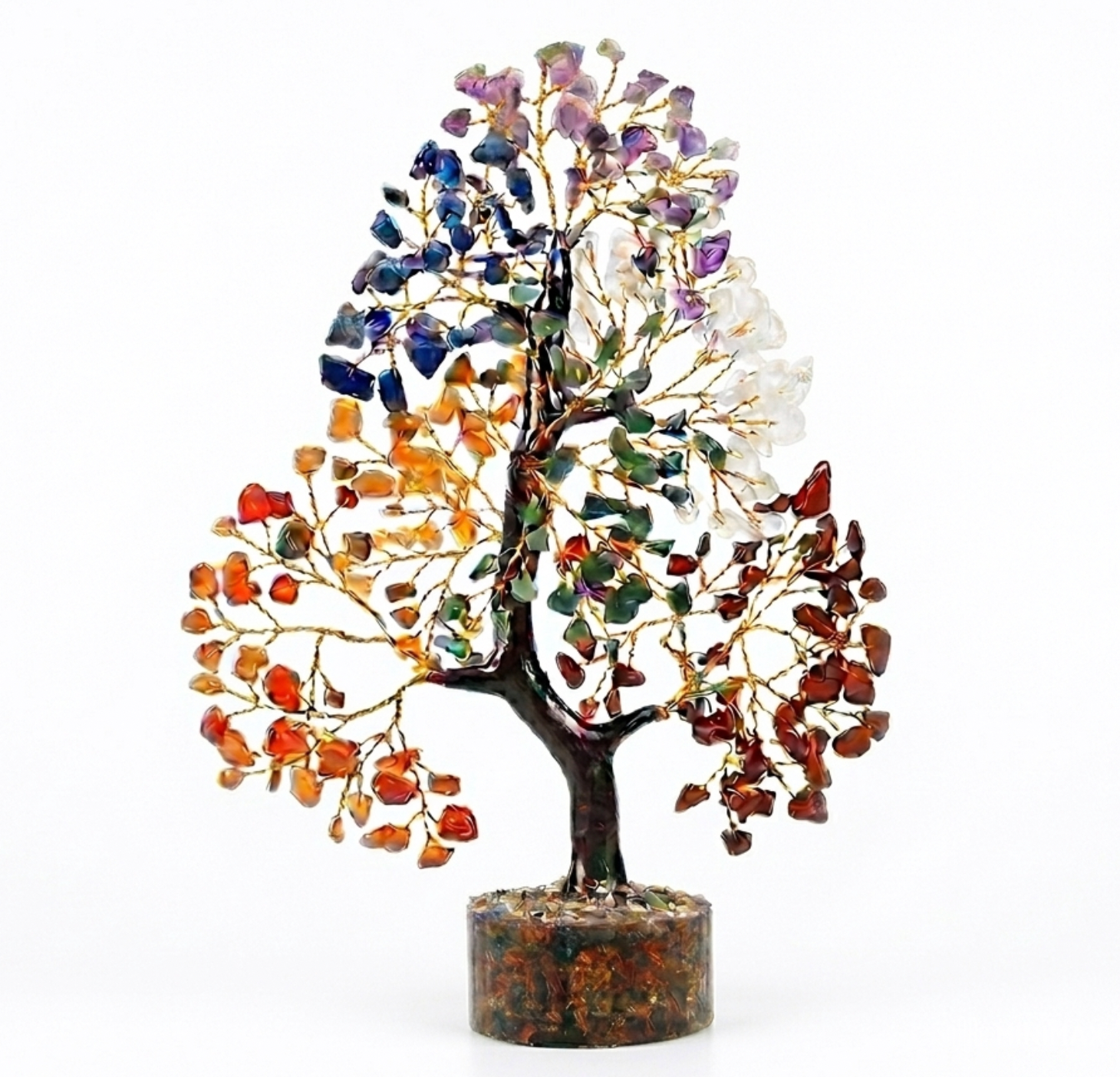 7-Chakra Crystal Tree of Life